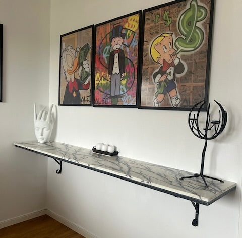 Ljushållare i Smide