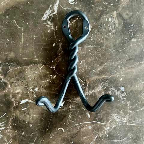 Svensktillverkad Jackhängare i Smide