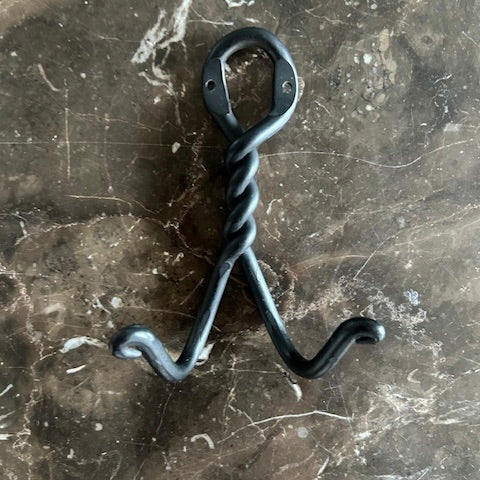 Svensktillverkad Jackhängare i Smide